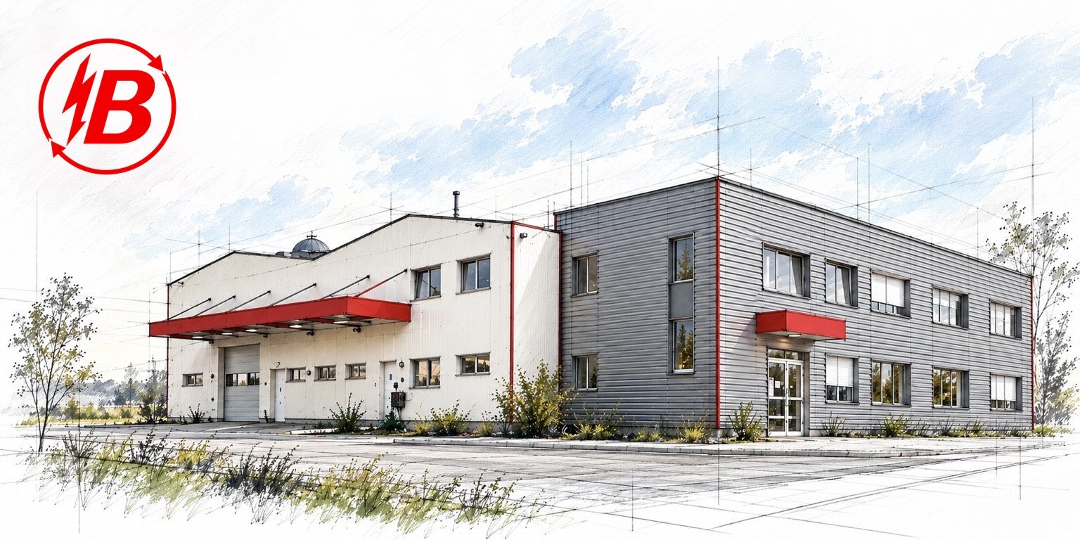 Les locaux d'Electromécanique Bihl à Retzwiller